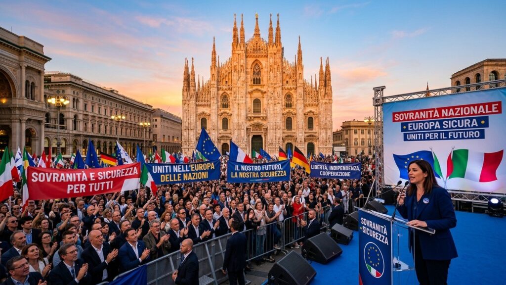 Extrême Droite Européenne : Grand Rassemblement à Milan avec le RN
