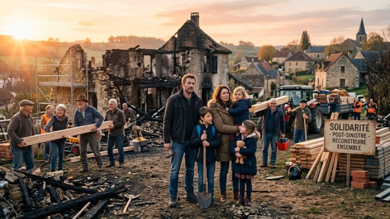 Famille Sans Toit Après Incendie : Ils Lancent un Chantier Solidaire