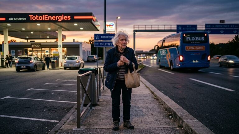 Femme de 84 Ans Oubliée sur une Aire d&rsquo;Autoroute : Son Récit Bouleversant