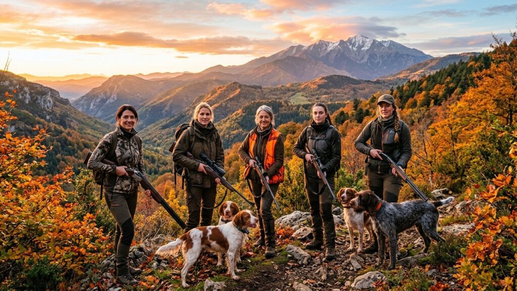 Femmes et Chasse : L&rsquo;Ascension des ChGenerating the blog article on women hunters in Pyrénées-Orientalesasseuses dans les Pyrénées