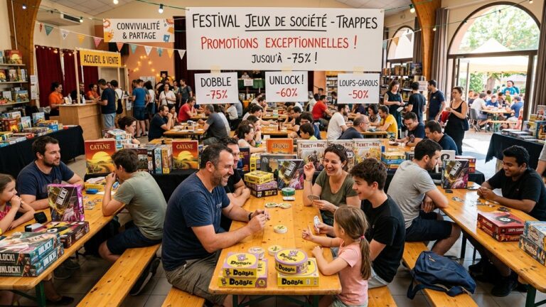 Festival Jeux Société Trappes : Bonnes Affaires Jusqu&rsquo;à -75%