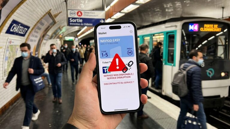 Fin du Wallet Apple pour Tickets Métro et RER : Alerte en Île-de-France