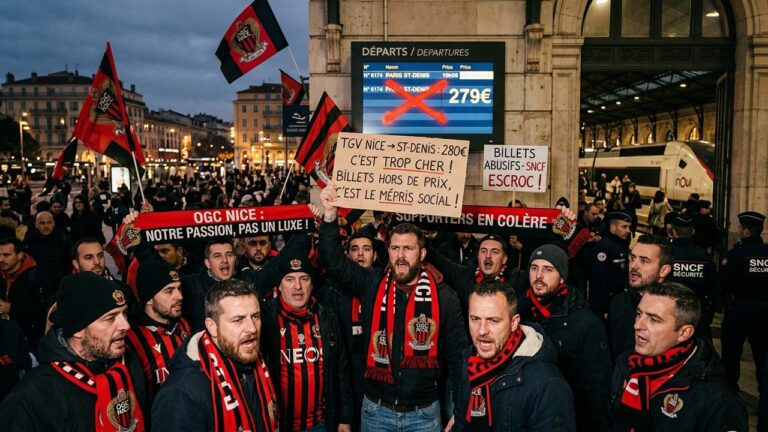 Finale Coupe de France : Fans de Nice Accusent SNCF de Mépris Social