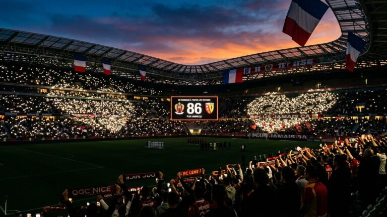 Finale Coupe de France : Hommage Émouvant à la 86e Minute pour Lens-Nice