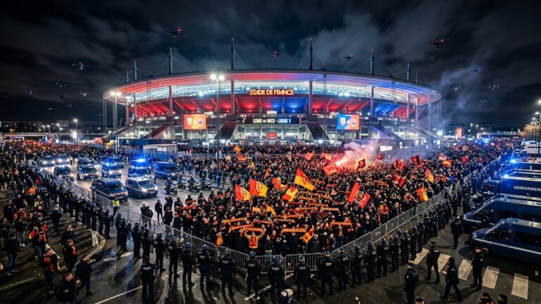 Finale Lens Nice : 2200 Policiers pour un Match à Haut Risque