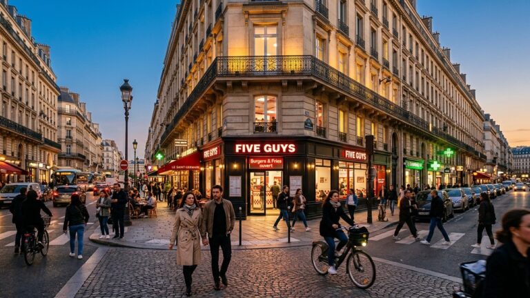 Five Guys Quartier Latin : Le Projet de Fast-Food Relancé à Paris