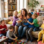 Flavie et ses Sept Enfants : Vie Quotidienne avec des Quadruplés