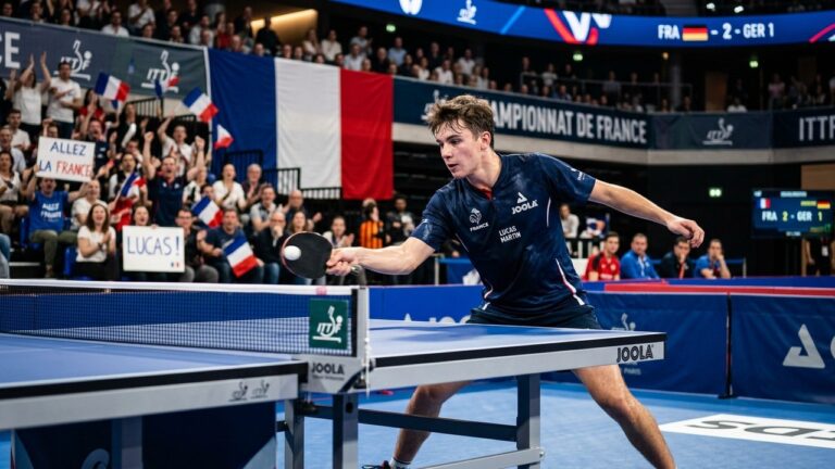 Flavien Coton : La Nouvelle Pépite du Tennis de Table Français