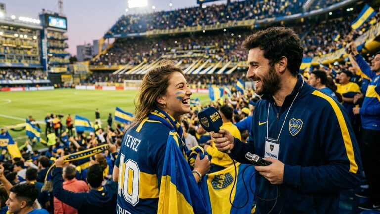 Flirt Inattendu : Journaliste Argentin Charmé par une Supportrice
