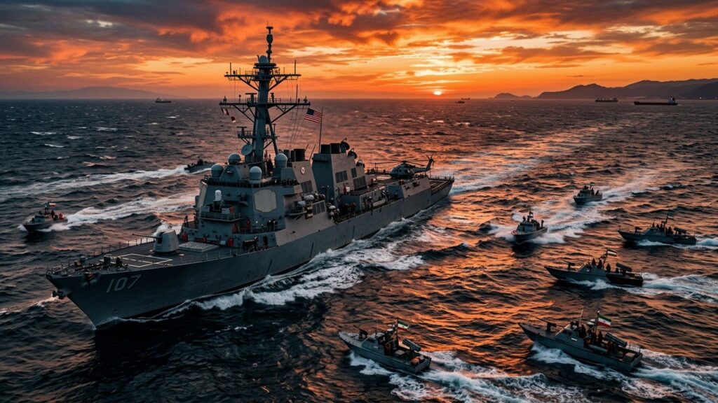 Flotte Moustique Iranienne : Face à l&rsquo;Armée Américaine dans le Détroit d&rsquo;Ormuz