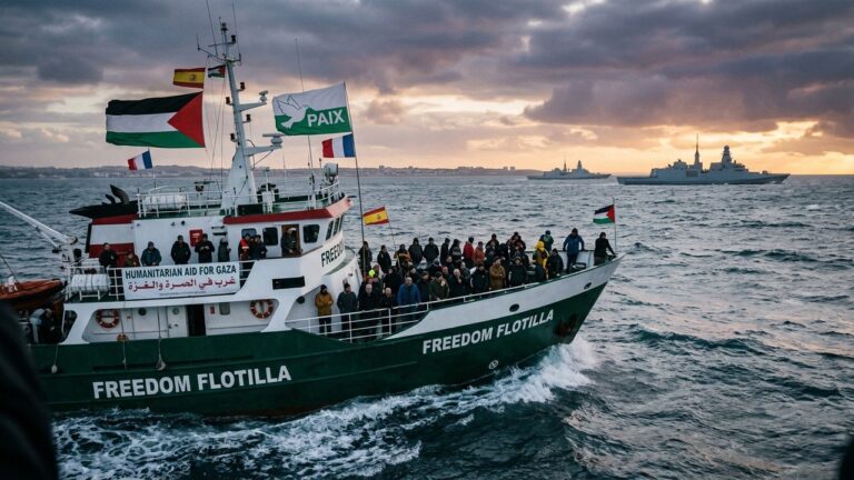 Flottille pour Gaza : Israël Dénonce les Agissements Contraires à ses Valeurs