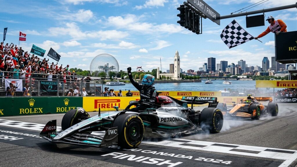 Formule 1 GP Canada : Russell Domine le Sprint Devant Norris