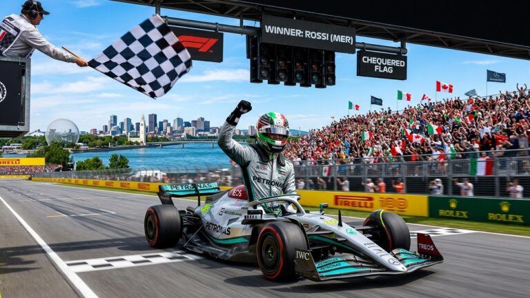 Formule 1 : Kimi Antonelli Signe une Quatrième Victoire d&rsquo;Affilée au GP du Canada