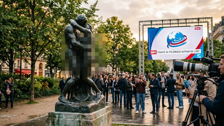France 2 Floute une Statue Nue : Polémique et Excuses Officielles