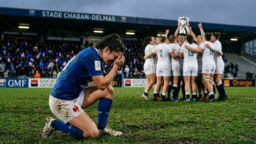 France Angleterre : Les Bleues et la Frustration d&rsquo;un Nouveau Grand Chelem Échappé