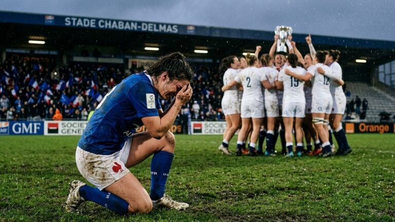France Angleterre : Les Bleues et la Frustration d&rsquo;un Nouveau Grand Chelem Échappé