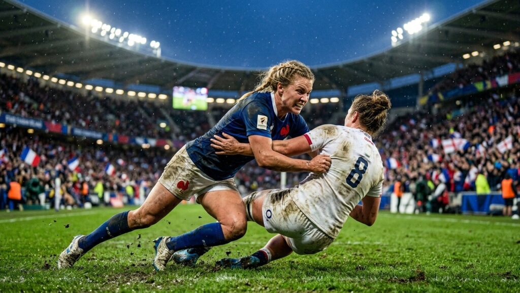 France-Angleterre : Les Bleues Résistantes Malgré la Défaite en Six Nations