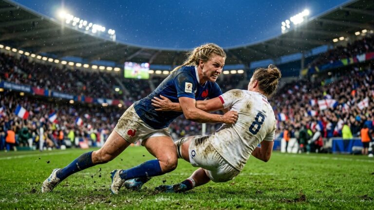 France-Angleterre : Les Bleues Résistantes Malgré la Défaite en Six Nations