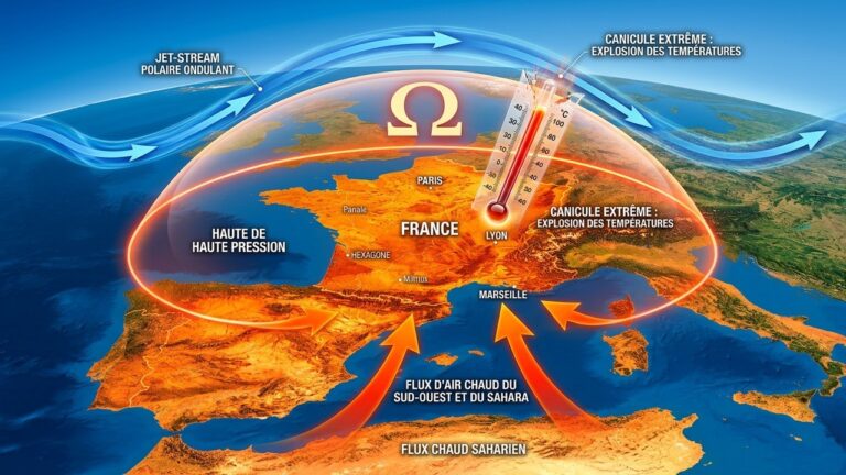 France Bloquée par un Dôme de Chaleur : Pourquoi les Températures Grimpent