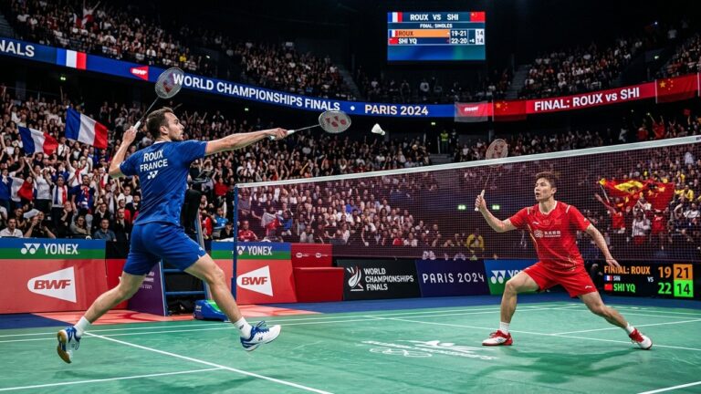 France-Chine : La Finale Historique des Bleus aux Mondiaux de Badminton