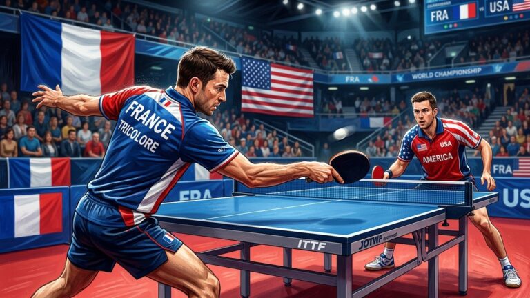 France États-Unis : Heure et Chaîne pour le 16e des Mondiaux avec les Lebrun