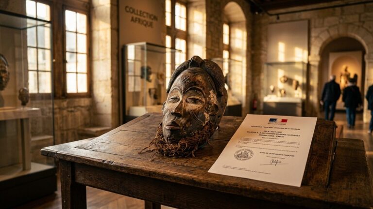 France : Nouvelle Loi sur le Retour des Œuvres Pillées Coloniales