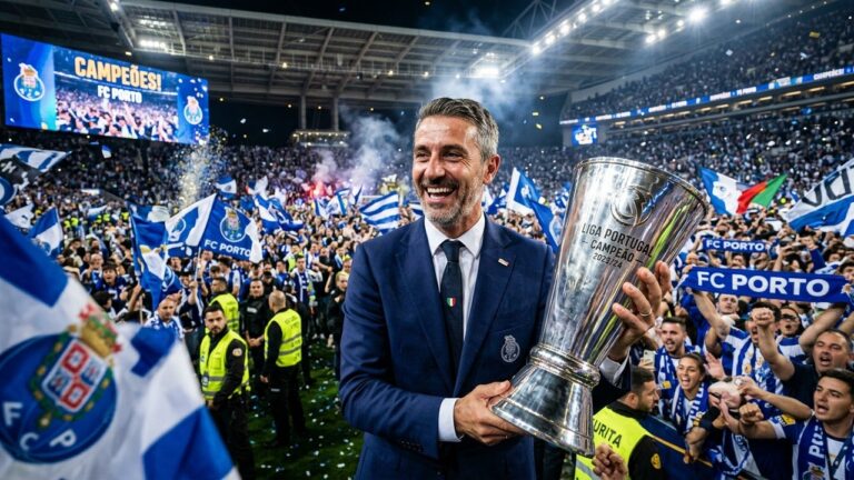 Francesco Farioli : Champion du Portugal avec Porto