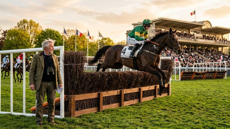 François Nicolle Vise Nouveau Sacre Grand Steeple Chase Paris