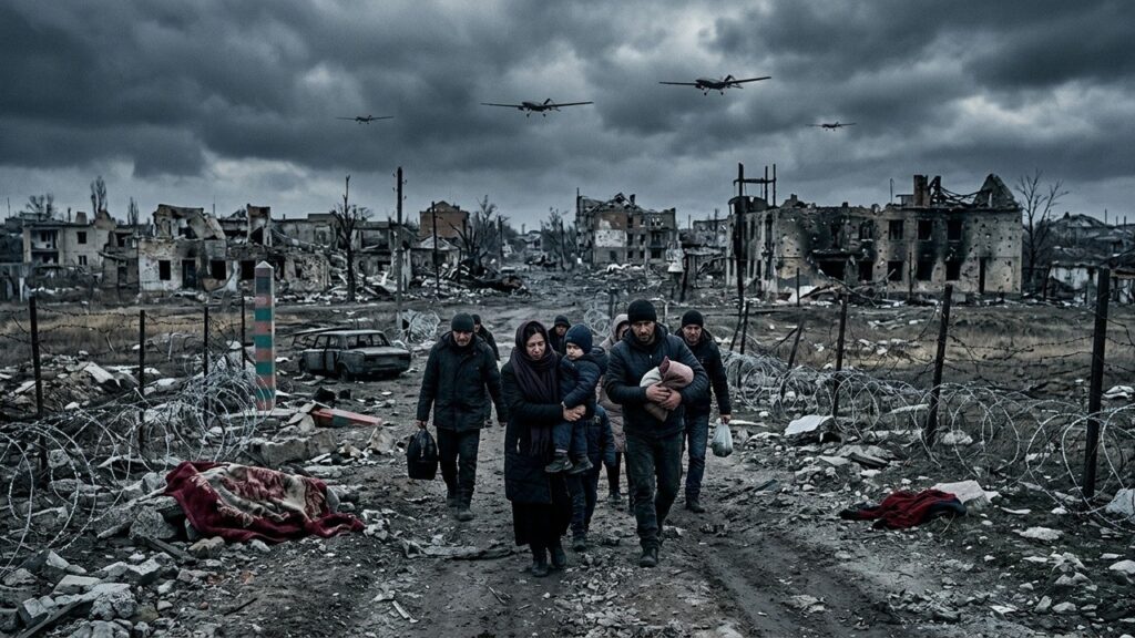 Frappes en Russie et Ukraine : Six Morts Dont Deux Enfants