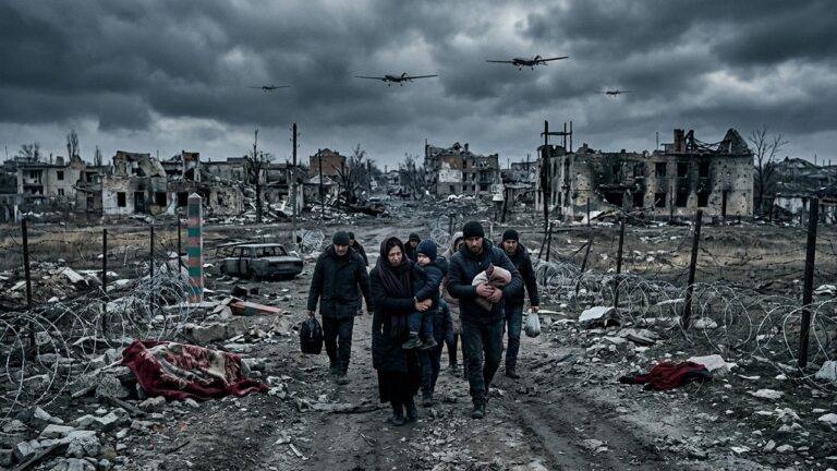 Frappes en Russie et Ukraine : Six Morts Dont Deux Enfants