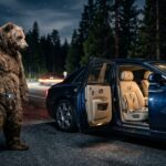 Fraude Délirante en Californie : Des Faux Ours Détruisent des Voitures de Luxe
