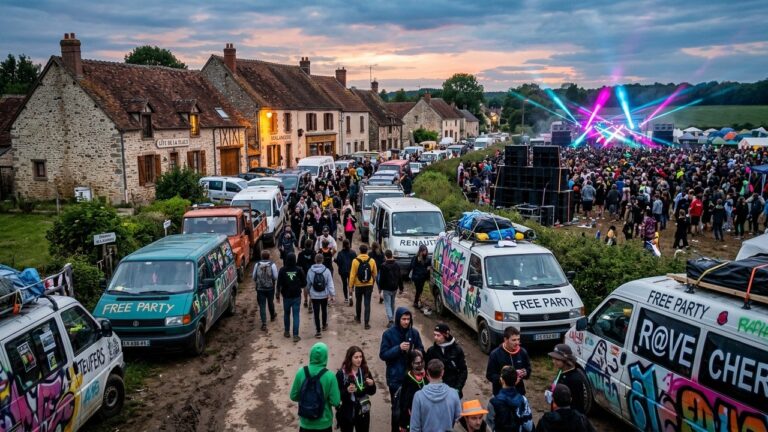 Free Party dans le Cher : Comment un Village de 630 Habitants Vit le Teknival