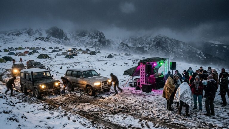 Free Party Lozère : 1500 Teufeurs Piégés par le Froid