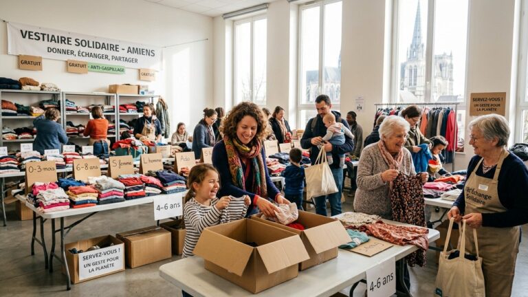 Freeperie à Amiens : La Friperie Gratuite qui Change la Vie des Familles