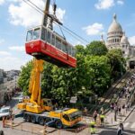 Funiculaire de Montmartre : Cabine Retirée pour Grande Révision