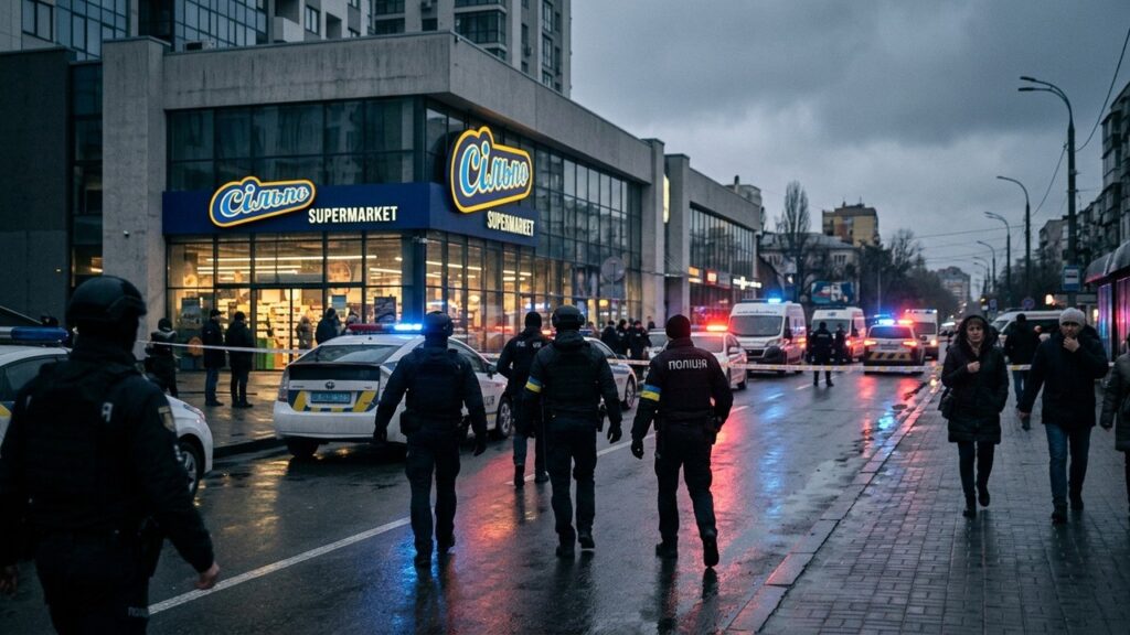 Fusillade à Kiev : Policiers Suspendus Après Leur Fuite