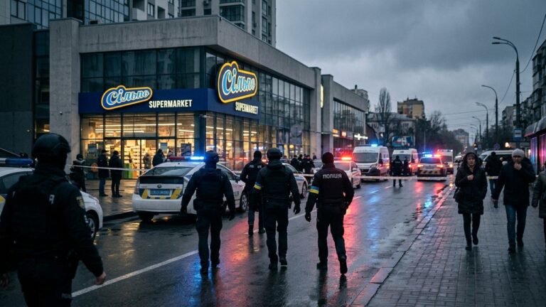 Fusillade à Kiev : Policiers Suspendus Après Leur Fuite