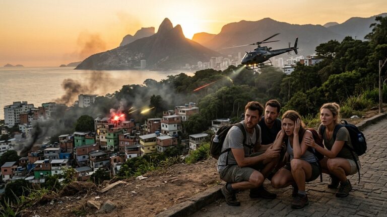 Fusillade à Rio : Plus de 200 Touristes Piégés dans une Favela