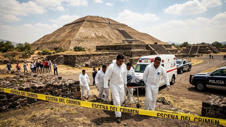 Fusillade à Teotihuacan : Touriste Tuée et Blessés Avant la Coupe du Monde