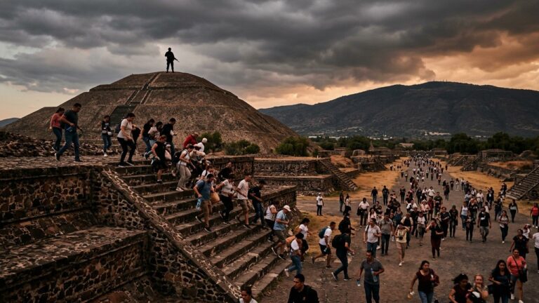 Fusillade à Teotihuacan : Tragédie sur les Pyramides du Mexique