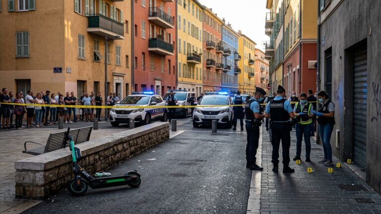 Fusillade Mortelle à Nice : Quatre Suspects en Garde à Vue