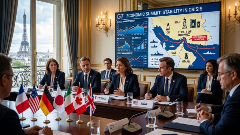 G7 à Paris : Les Finances Face au Conflit au Moyen-Orient