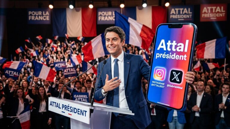 Gabriel Attal 2027 : Stratégie Audacieuse sur les Réseaux Sociaux