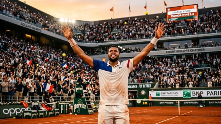 Gaël Monfils : Adieux Spectaculaires et Émotionnels à Roland-Garros