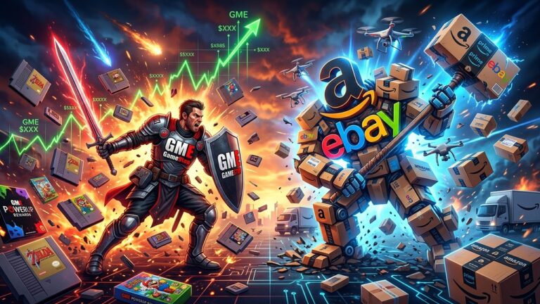 GameStop Veut Racheter eBay pour 55 Milliards : Le Coup de Maître pour Défier Amazon