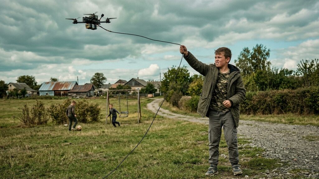 Garçon de 12 Ans Neutralise Seul un Drone Russe pour Sauver sa Famille