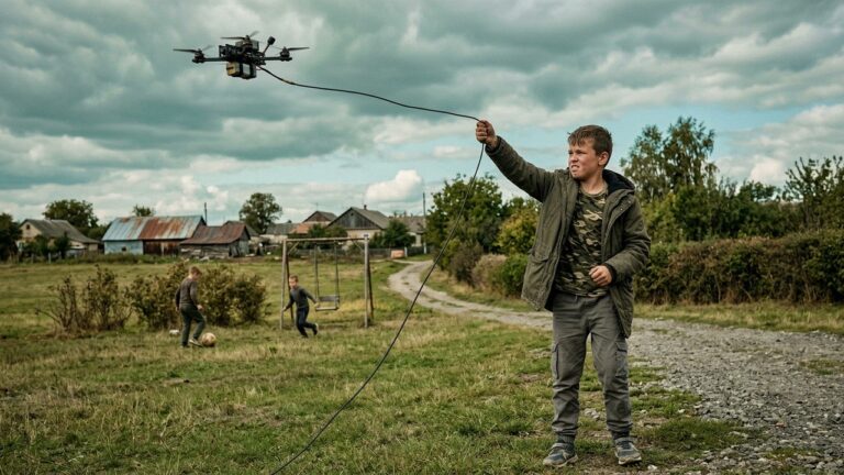 Garçon de 12 Ans Neutralise Seul un Drone Russe pour Sauver sa Famille