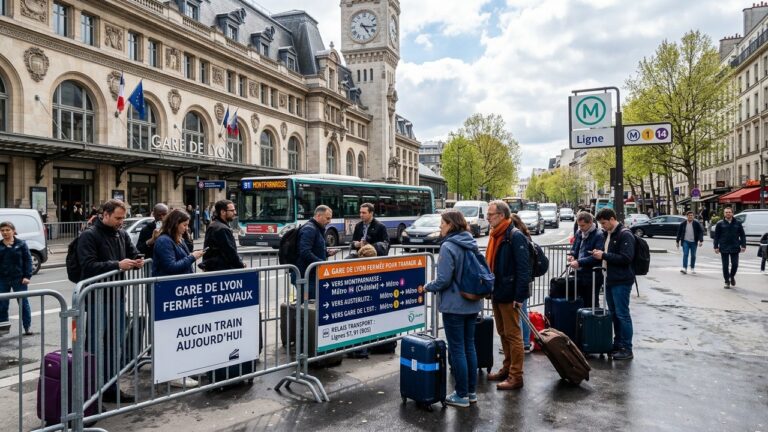Gare de Lyon Fermée : Astuces pour Survivre au Week-end du Planning detailed content and structure1er Mai