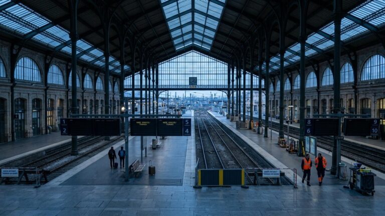 Gare de Lyon : Plongée dans une Station Fantôme à Paris