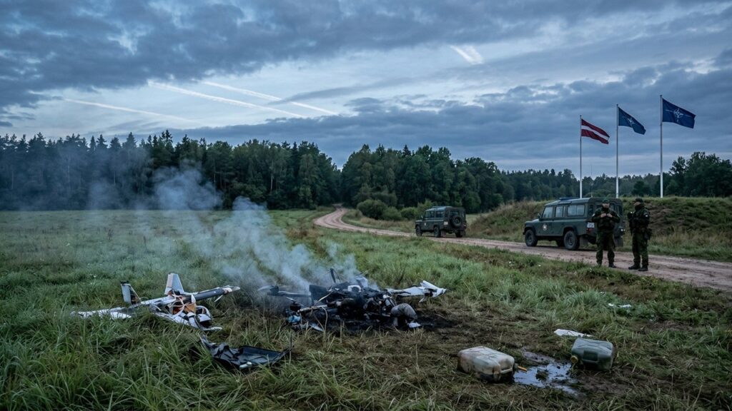 GGenerating the blog articleuerre en Ukraine : Deux Drones S&rsquo;Écrasent en Lettonie